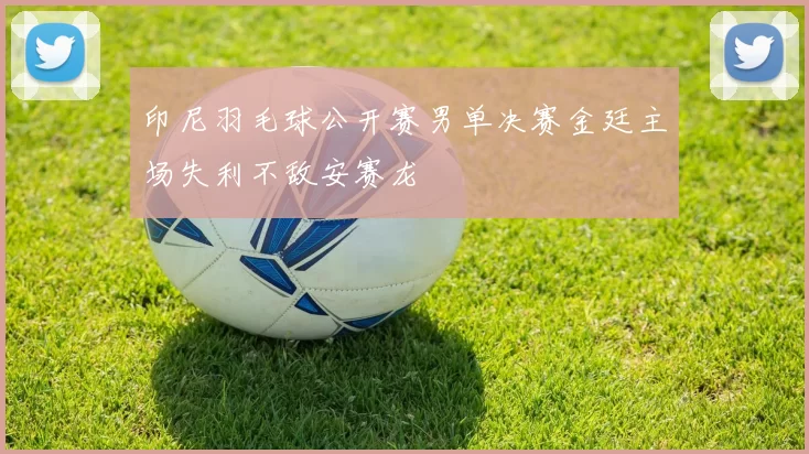 印尼羽毛球公开赛男单决赛金廷主场失利不敌安赛龙